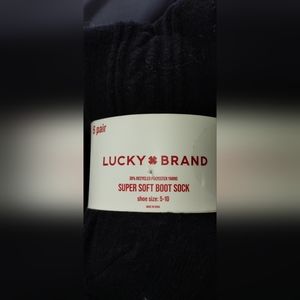 Lucky Brand Super Soft Boot Socks